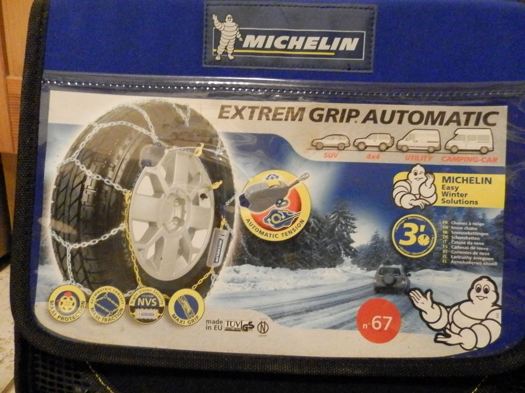 Chaînes neige MICHELIN 4x4 Suv Camping Car Extrem Grip tension
