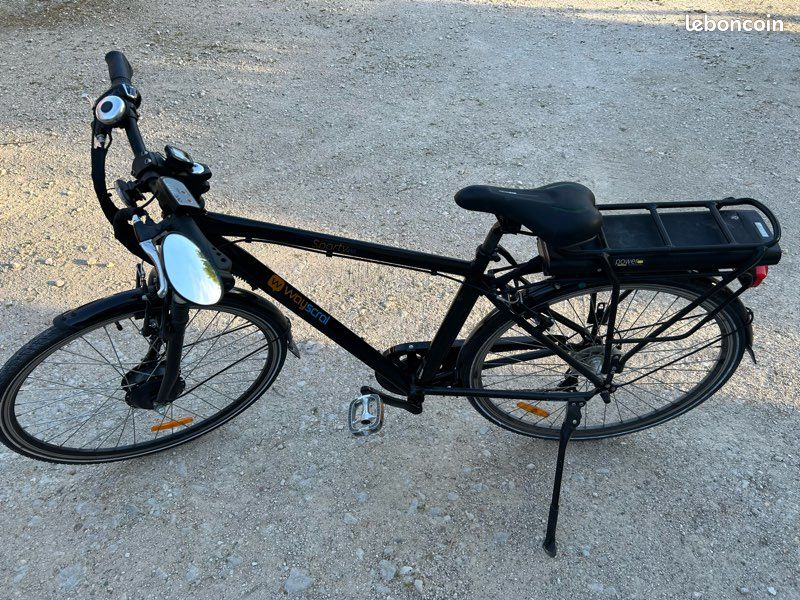 Roue Vélo Wayscral 400+ Avec Porte-bagage, Batterie 24V Et Accessoires électroniques