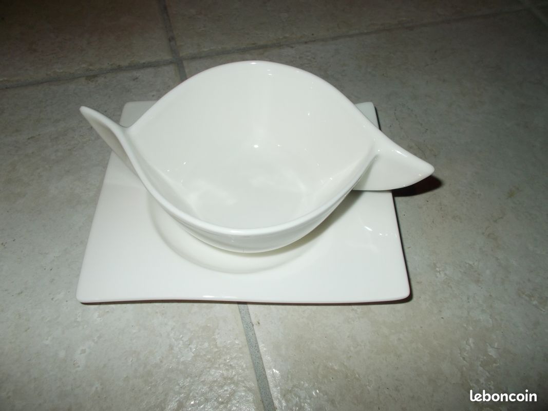 Bol + assiette villeroy et boch modéle new wave vintage moderne réassortiment (image 1)