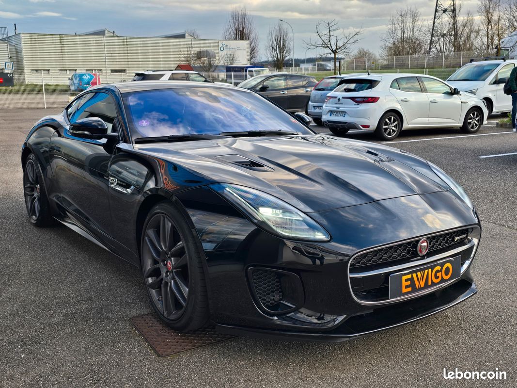 JAGUAR F-TYPE 3.0 V6 SURALIMENTE 380CH R-DYNAMIC AWD MERIDIAN/TOIT PANORAMIQUE/IMMAT Fr (image 8)