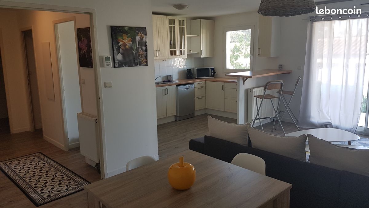 Joli T2 avec jardin dans résidence sécurisée (image 1)