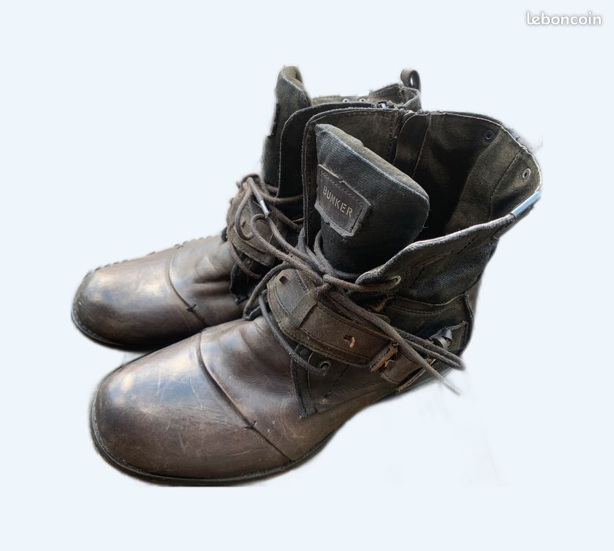 Mens Boots Bottine Bunker Homme Marque Chaussure Bunker New Releases