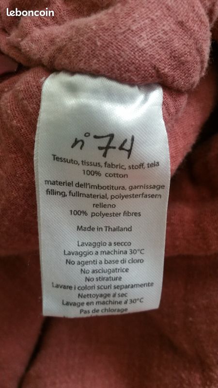 Gigoteuse vieux rose Numéro 74 taille M 9-18 mois (image 2)