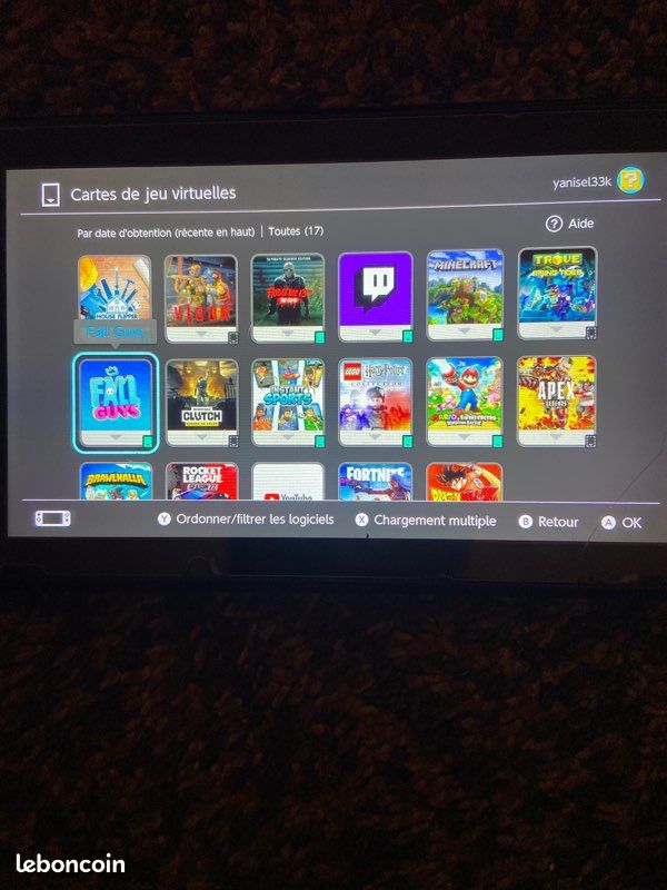 Nintendo Switch avec jeux (Voir Description) (image 2)