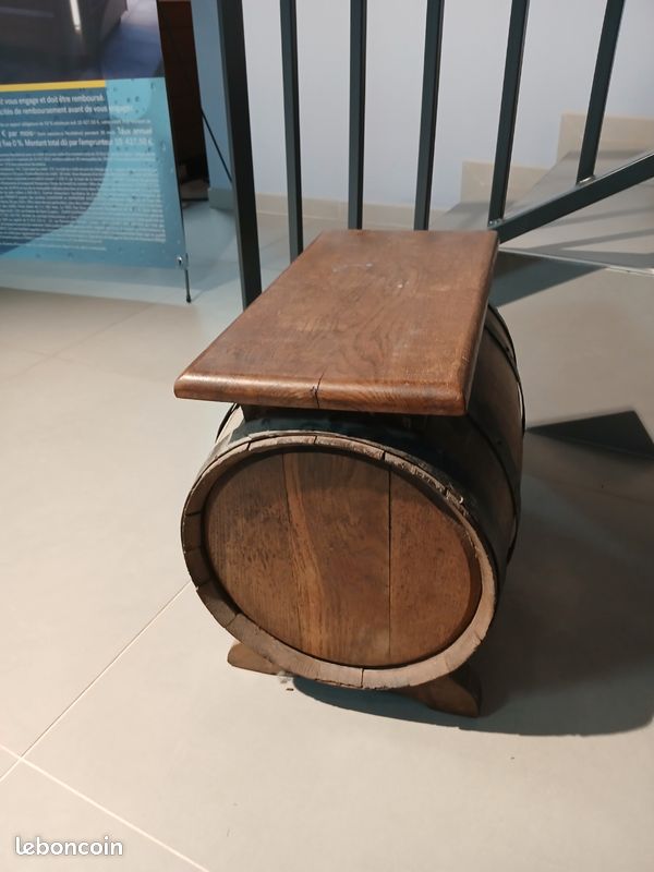Bar tonneau mini table basse (image 3)