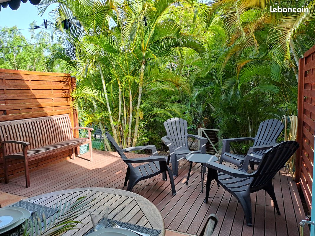 Vacances Idéales: Gosier F2&F3 (2 apparts en duplex avec jardin et piscine dans résidence sécurisée) avec citernes pour palier aux coupures d'eau (image 6)