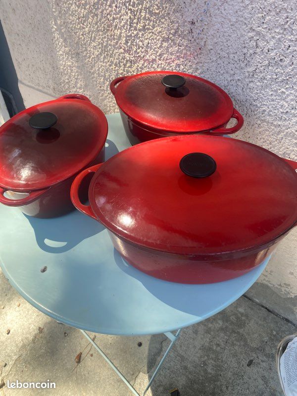 Lot de Cocotte Cousances très bon état (image 1)