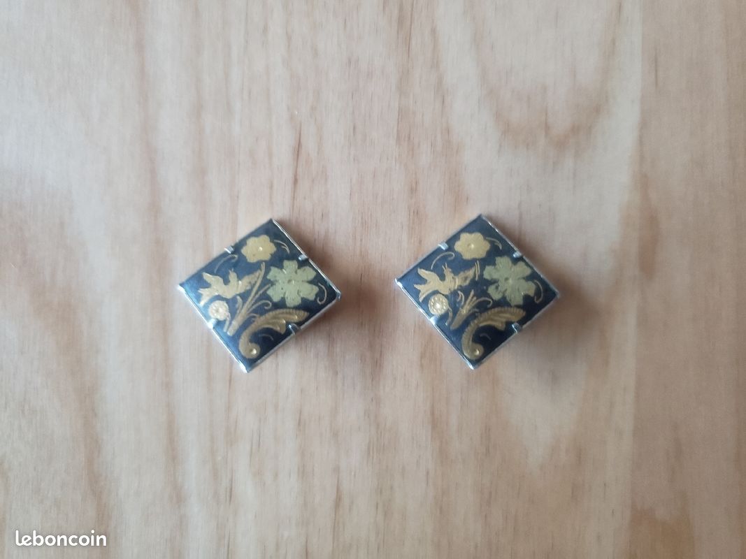 Boucles d'oreilles à Clips de Tolède (image 3)