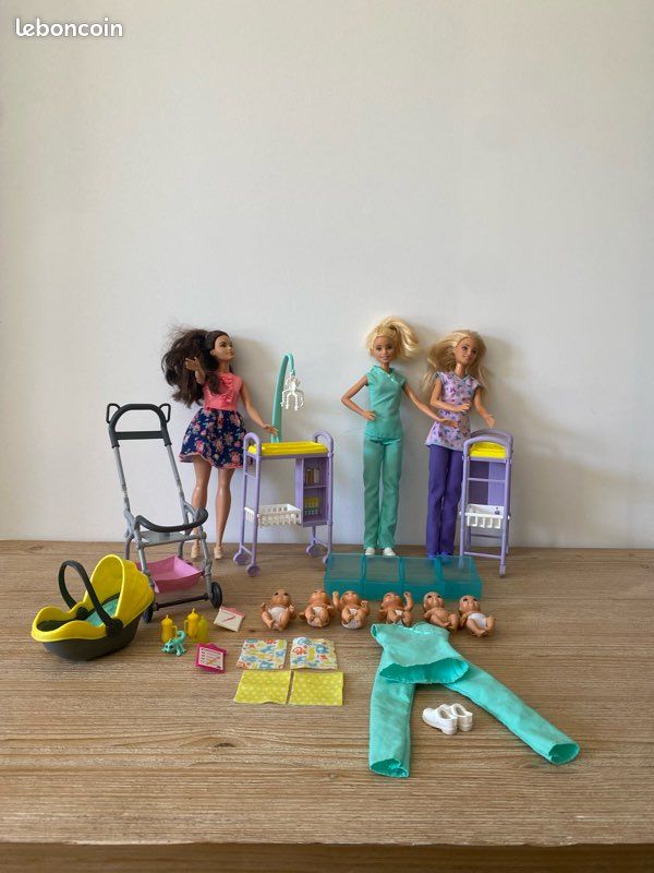 Barbie infirmière bébés (image 4)