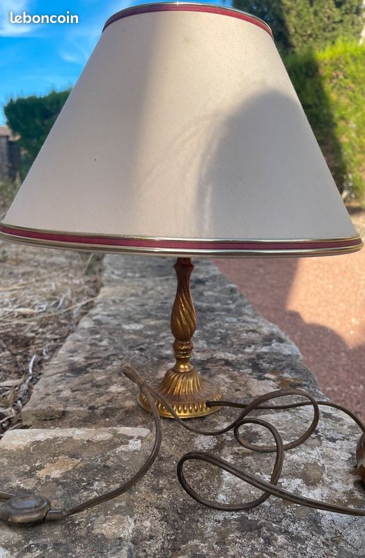 Lampe de bureau en Laiton (image 1)