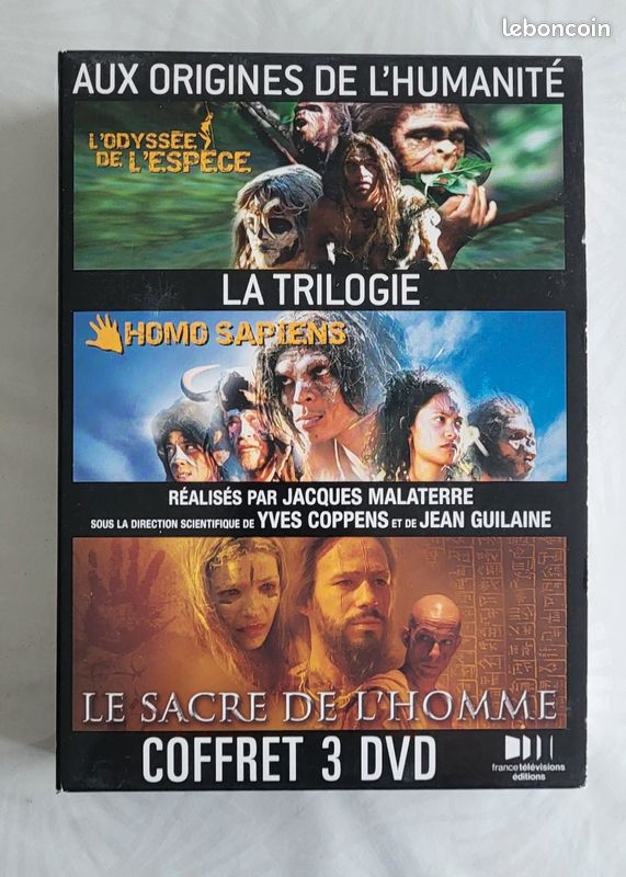 DVD Trilogie Aux origines de l'humanité (image 1)