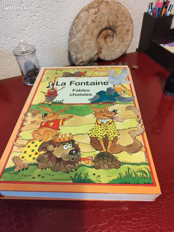 Vend livre. La Fontaine, fables choisies (image 1)