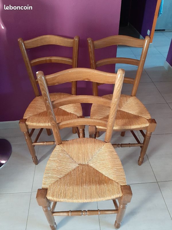 Chaises en paille (image 2)