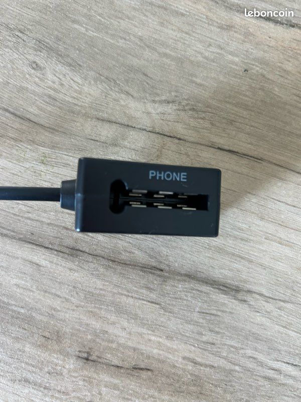 Adaptateur cordon téléphone fixe box neuf RJ11 (image 2)