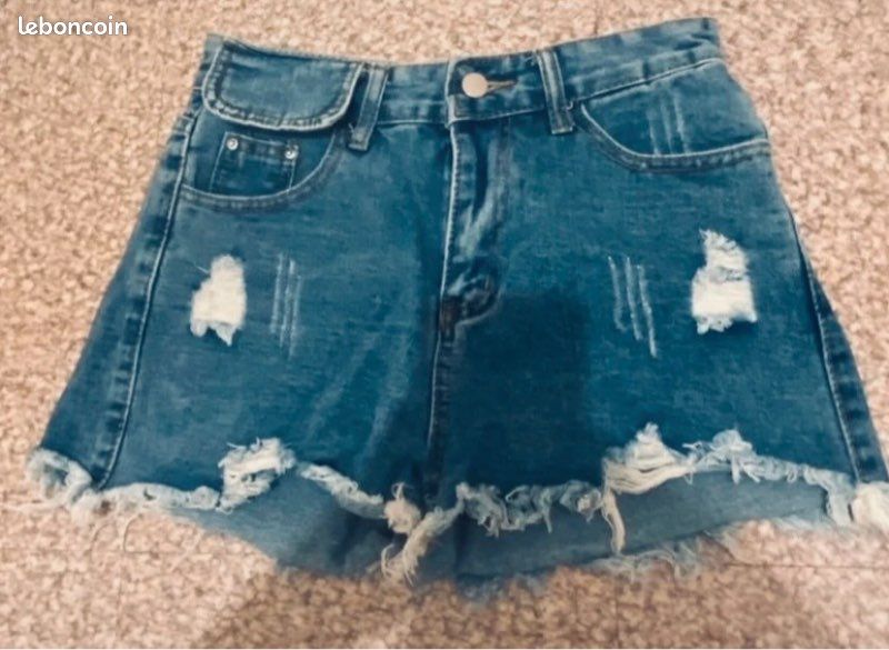 Short en jeans (image 1)
