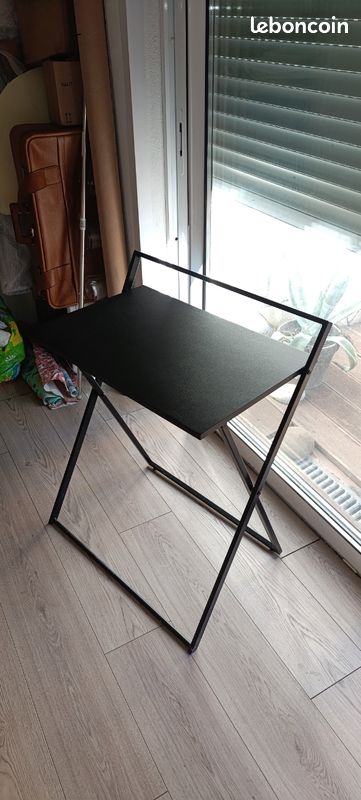 Petit bureau pliant d'appoint (image 2)