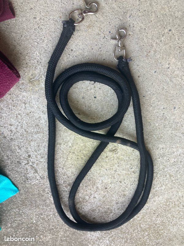 Tissting Corde de Plomb de Cheval de 4 M/13 Pieds Corde de Plomb Lourde en Alliage de Nylon Durable Adaptée aux Chevaux, au Bétail, pour