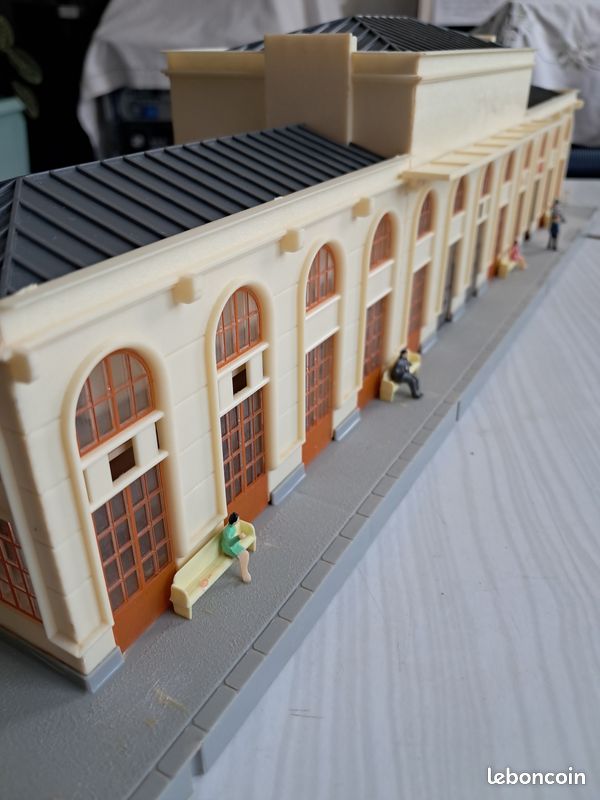 Grande Gare Complète Jouef 1020 - Maquette à Monter - Neuve En Boîte