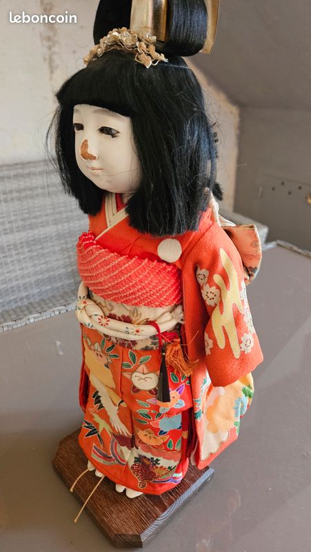 Paire de vases SATSUMA en porcelaine du Japon début XXe (Gebraucht) in