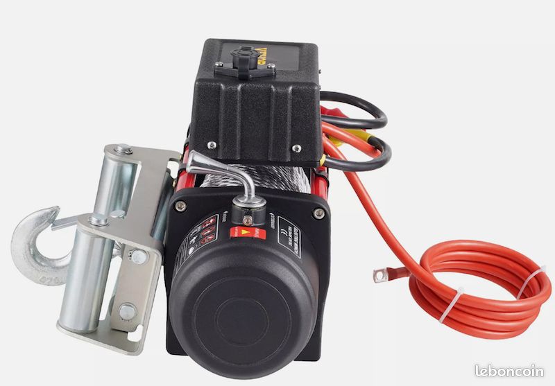 Treuil électrique – 12V - Traction 6123KG – Télécommande - Neuf – Livraison 3 jours (image 5)