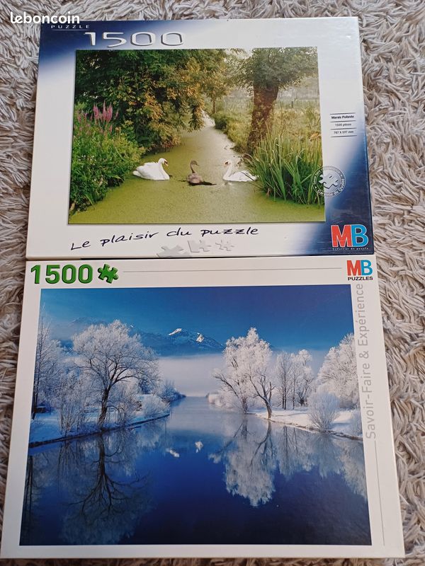 Puzzle 1500 pièces - MB (image 1)