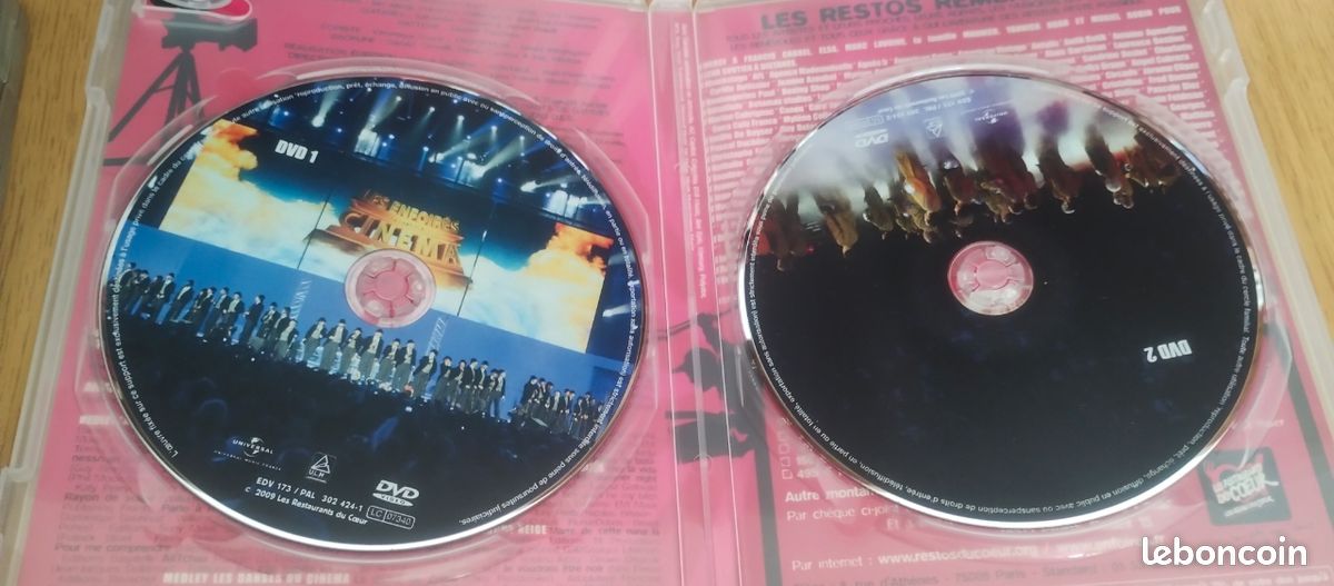 Lot de 4 DVD " les enfoirés" (image 11)