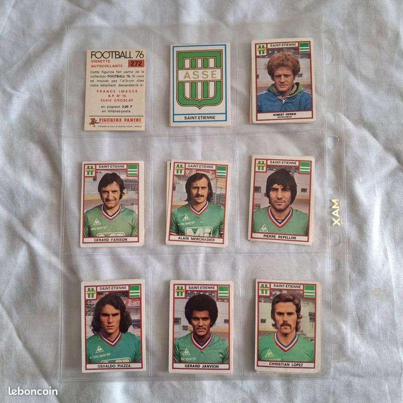CARTE PANINI FOOTBALL 1994 Écusson Saint Etienne EUR 1,00 - FR