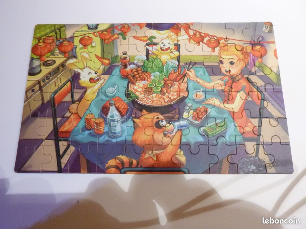 Puzzle Repas japonais 60 pièces (image 2)