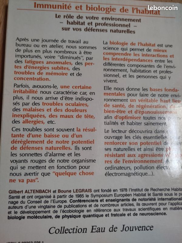 Immunité et biologie de l'habitat (image 2)