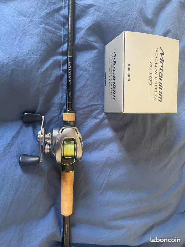 Ensemble casting shimano metanium avec shimano expride (image 2)