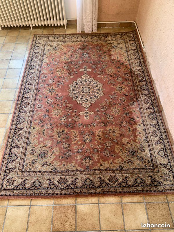 Tapis oriental pure laine (image 2)