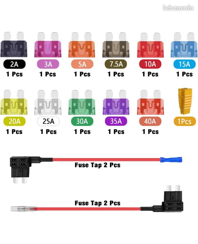 Fusible 12v 15a au meilleur prix