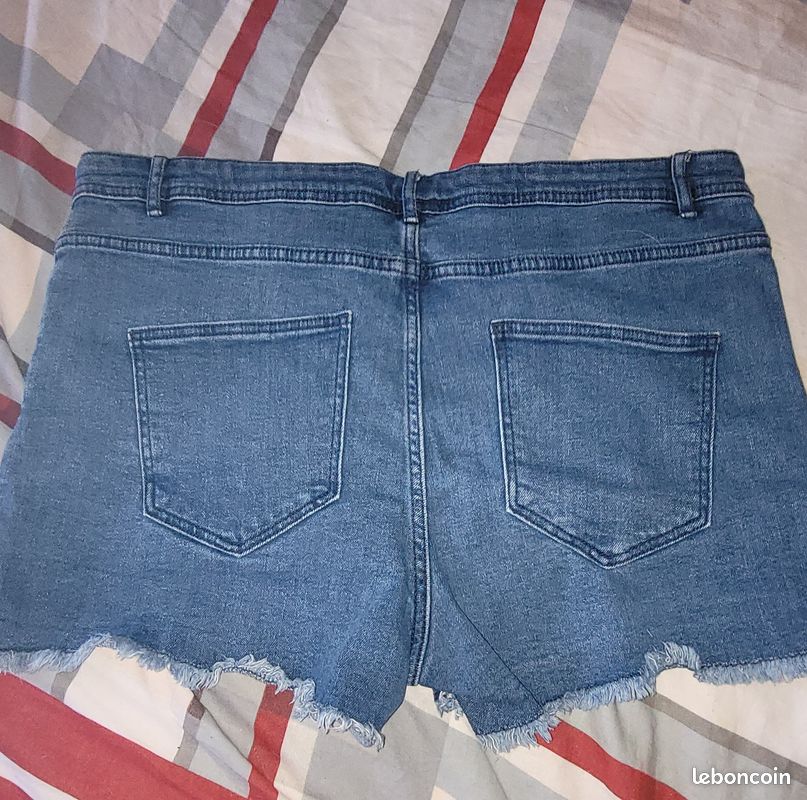Short en jeans t 44 femme (image 3)