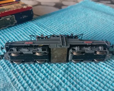 Locomotive électrique Hornby Meccano BB-12061 - HO, SNCF Verte, Testée Fonctionne