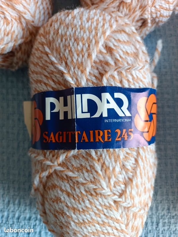 5 pelotes de laine Phildar Sagittaire 245 (image 2)