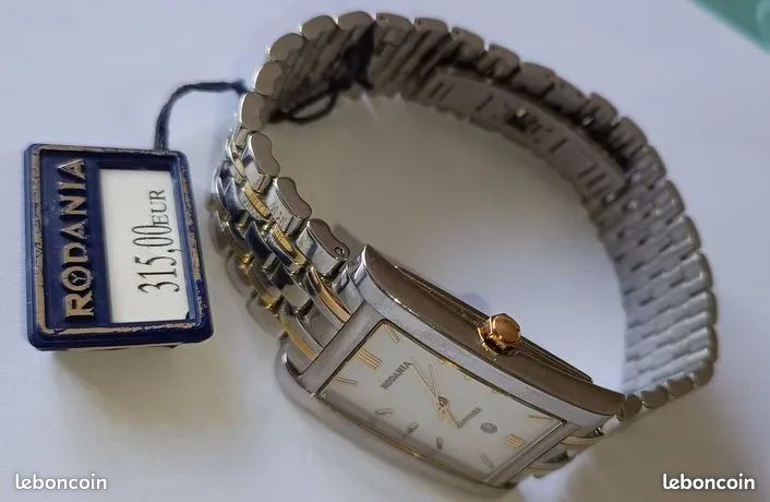 Montre Rodania Professional – Boîtier Saphir, Or, étanche 100m, Automatique – Neuf Avec étiquettes