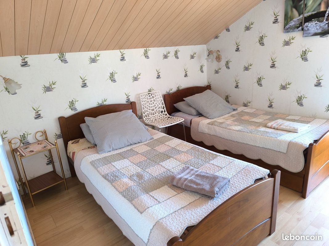 Chalet classé 3* , bord du lac, calme, lits faits, randos, piscine partagée, pêche, barque (image 13)