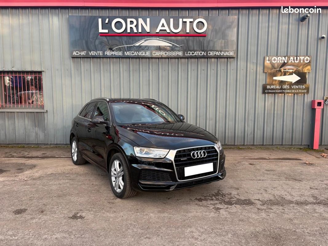 Audi Q3 2.0 TDI 184cv QUATTRO S-TRONIC FACELIFT CUIR GPS LED BVA 2018 (image 1)