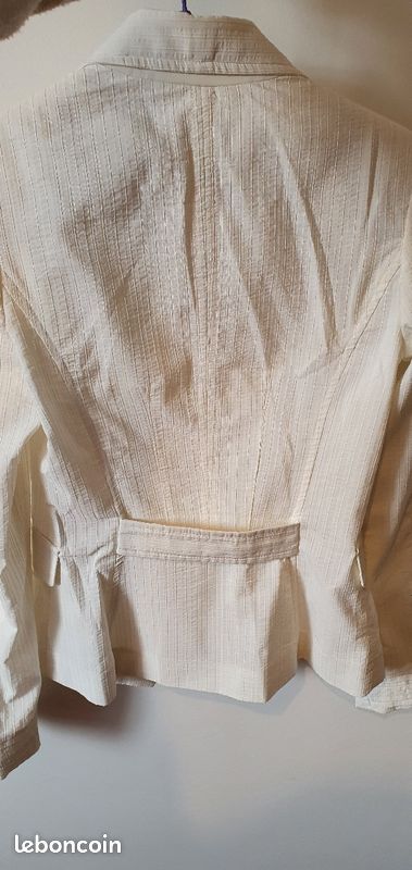 Tailleur / ensemble écru Mango suit T38 (image 5)