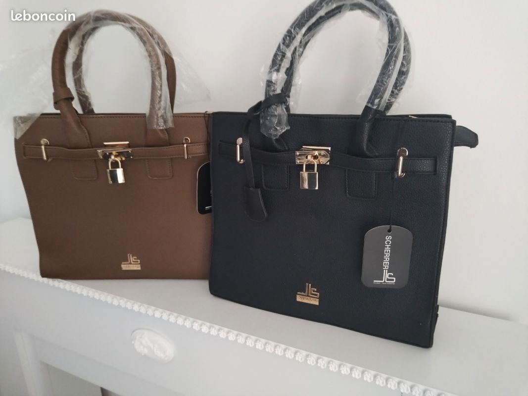 Leather Handbag Tasche Jean Louis Scherrer Handbag Jean-Louis