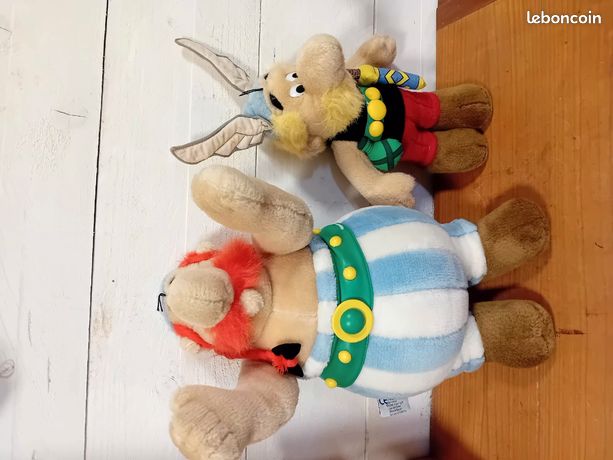 ANCIENNE PELUCHE IDEFIX - NOUNOURS - GOSCINNY/UDERZO - Vintage 1994 - Neuve