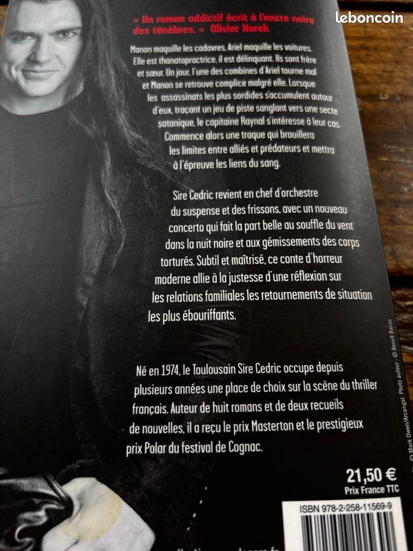 Livre thriller Sire Cédric (image 2)