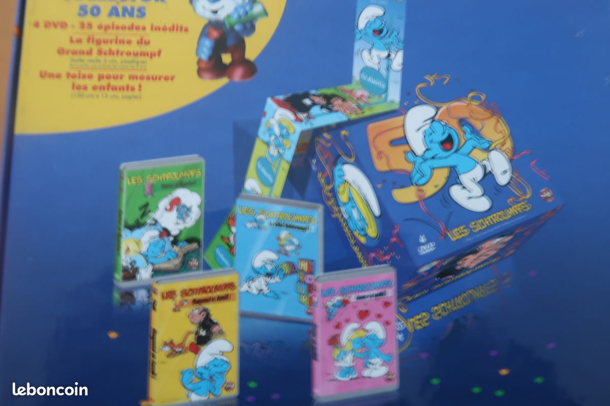 Coffret 4 DVDs SCHRTOUMPFS en français (image 7)