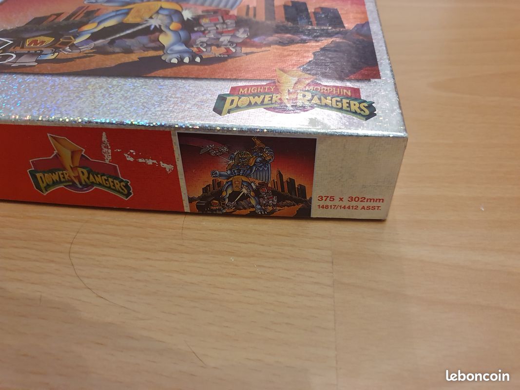 Power Rangers Mighty Morphin - Puzzle 100 Pièces MB – Complet – 1994 (image 4)