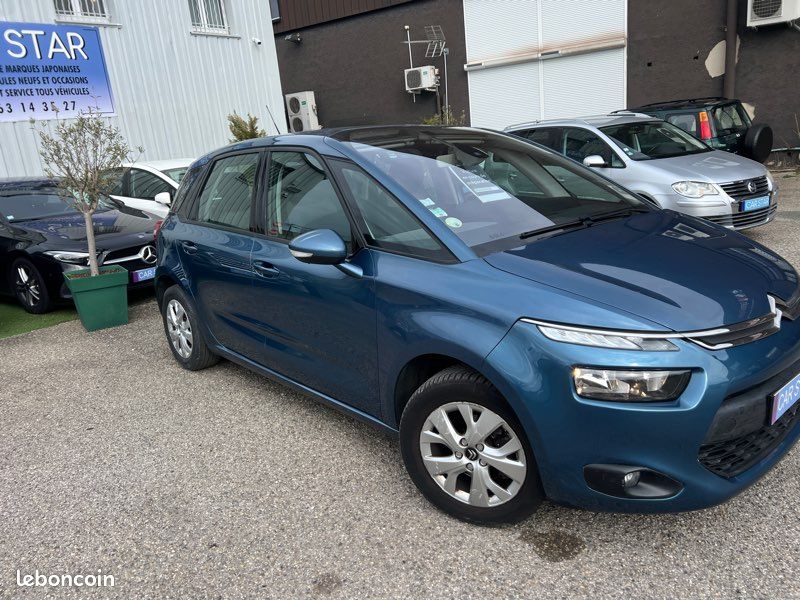 Citroën C4 Picasso II BlueHdi 115 Feel Edition Nav - GPS Distribution kit embrayage, neuve monospace compact, bleu 5 cv, 5 portes, première mise en circulation le 23/01/2014 garantie 12 mois (image 2)