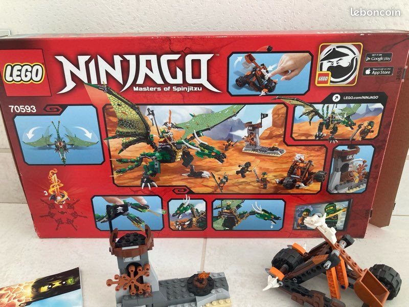 Lego ninjago 70733 La moto multi-missiles - Jeux & Jouets