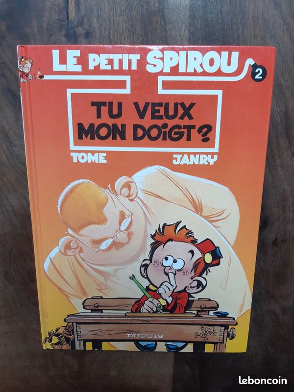 BD Le petit Spirou - Tu veux mon doigt ? (image 1)