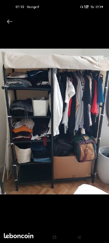 Urgent déménagement Meuble de rangement bambou en kit (image 2)