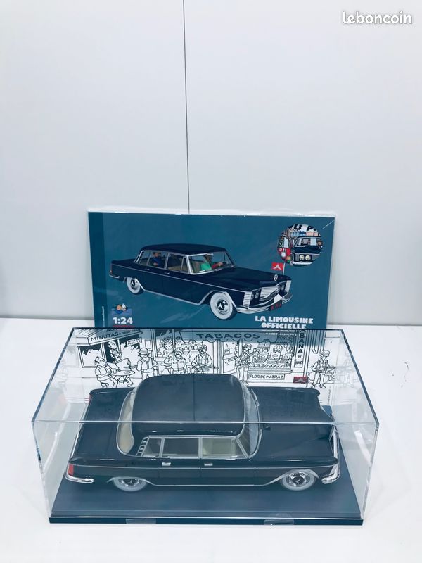 Figurine Tintin - La Limousine Officielle N°64 1/24ème - Résine - Édition 2020