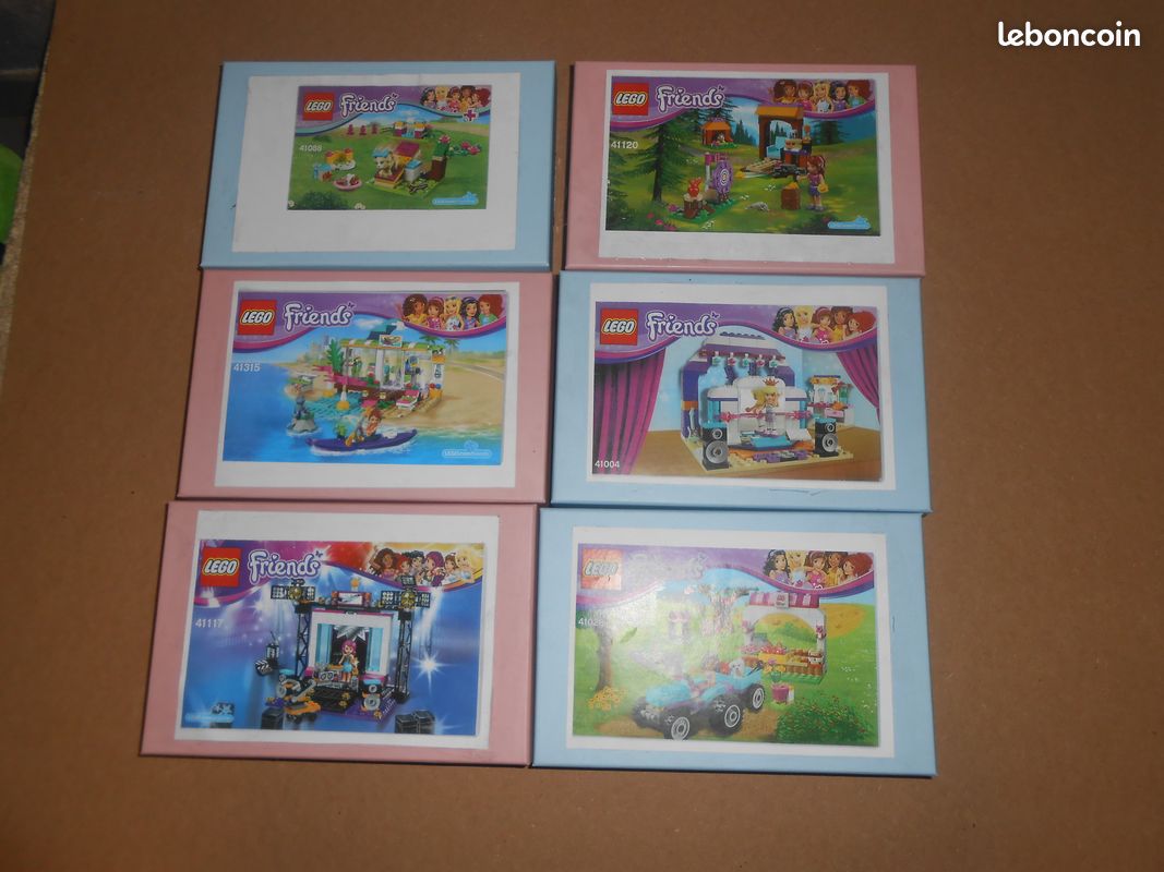 6 boites de lego friends achat des 6 boites prix de reviens par boite 8 euros (image 1)